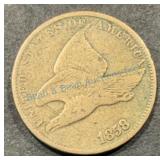 1858 Flying Eagle Cent