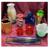 Glass and Ceramic Decor Pieces