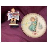 Goebel Hummel Plate and Figurine Set, 1971