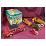 Toy Cars and Balloon Set