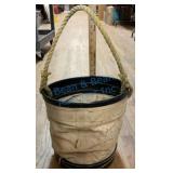 Canvas and Plastic ï¿½Bucket