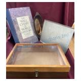 Display Case, Chart, Tray, and Dish