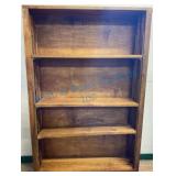 Wooden Four-Shelf Bookcase