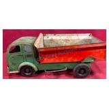 Wolverine White 1000 Tin Dump Truck Toy