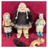 Alaskan Native Souvenir Dolls
