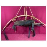 Native-Style Bow, Quiver, and Arrows