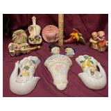 Mid-20th Century Ceramic Planters Set