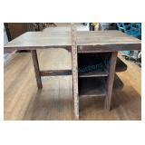 1950s Handcrafted Childï¿½s oak Desk