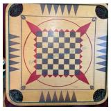Double-Sided Wooden Game Board