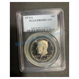 1974-S Kennedy Half Dollar PCGS PR69DCAM