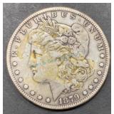 1879 Morgan Silver Dollar Coin
