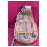 US Cavalry Leather Saddlebags, Clinton 1917