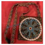 Handbag With Intricate Beaded Design