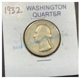 1932 Washington Quarter
