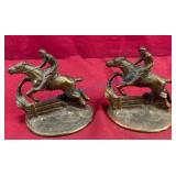 Hunter Jumper Cast Iron Bookends