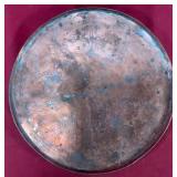 Antique Turkish Ottoman Copper Charger