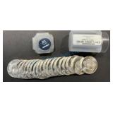 Roll of American Buffalo Silver Rounds