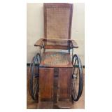 Gendron Wheel Co. Wooden Wheelchair