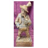 Hand-Carved German folk, artWood Figurine 67