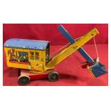 Marx Tin Steam Shovel Toy