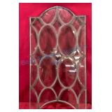 Leaded Beveled Glass Tiller Window