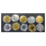 Bitcoin-Themed Proof Coins
