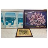 Three Framed Artworks