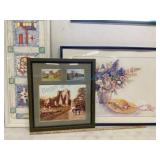 Fourth Framed Art Pieces
