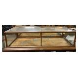Antique Oak General Store Showcase
