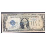 1928 One Dollar Silver Certificate - Funny Back