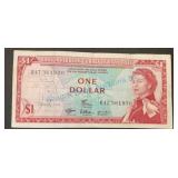 East Caribbean Currency Authority $1 Banknote