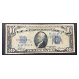 Series of 1934 $10 Silver Certificate Note