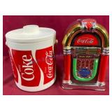 Coca-Cola Ice Bucket and Cookie Jar