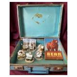 Small Suitcase With Ornaments and Scouting Book