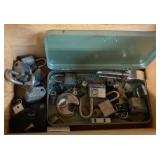 Iron Box With Locks and Keys, 17x12x12 Inches
