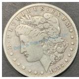 1882-O Morgan Silver Dollar