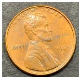 1969 D Lincoln Penny with Floating Roof