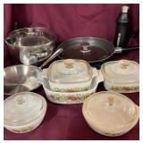 CorningWare and Cookware Set
