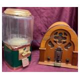 Candy Dispensing Machine and Thomas Cassette Radio