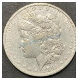1881 Morgan Silver Dollar Coin