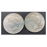 1935 United States Peace Silver Dollars