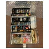Vintage Tacklebox With Complete Contents