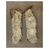Antique Woolly Chaps in Poor Condition
