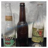 Three Early New York Beer Bottles