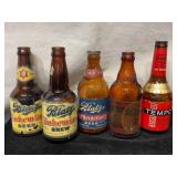 5 Blatz Steinie IRTP Bottles with Tempo