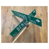 Leopard St and Benga Ave City Signs