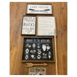 Rustic Wooden Signs
