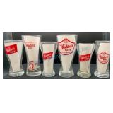Walters Brewing Co. Advertising Beer Glasses