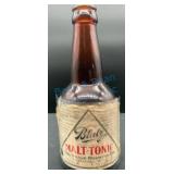 Blatz Malt Tonic Bottle With Label