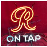 Rainier Beer On Tap Neon Sign